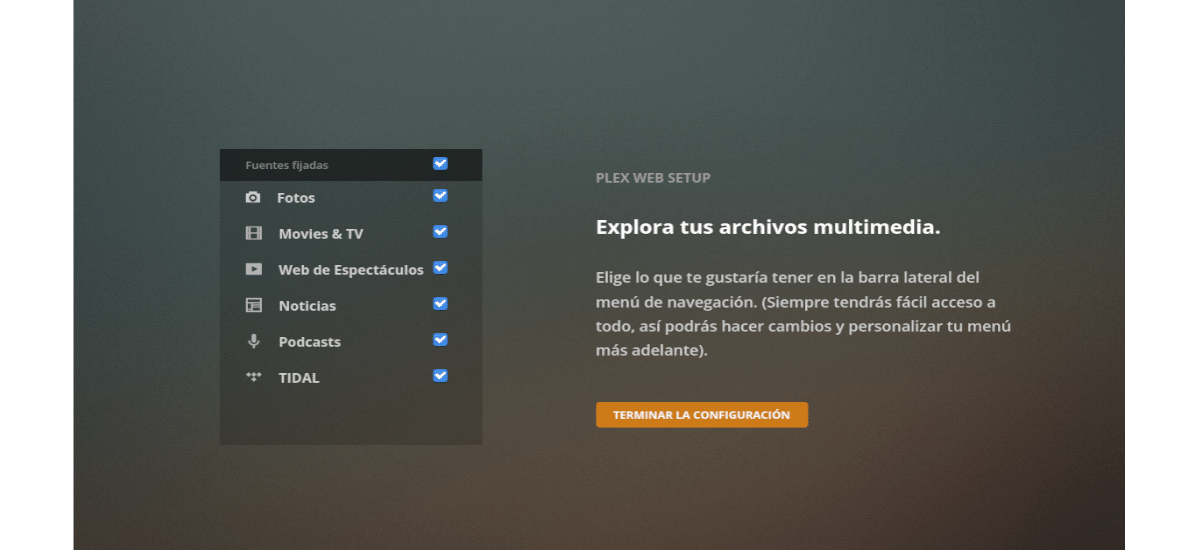 完成基本的Plex设置